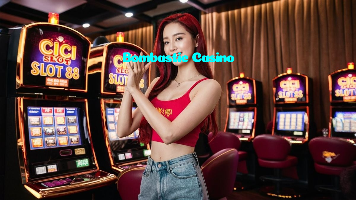 Bombastic Casino casino presented on mobile device in Pakistan with slots and live games